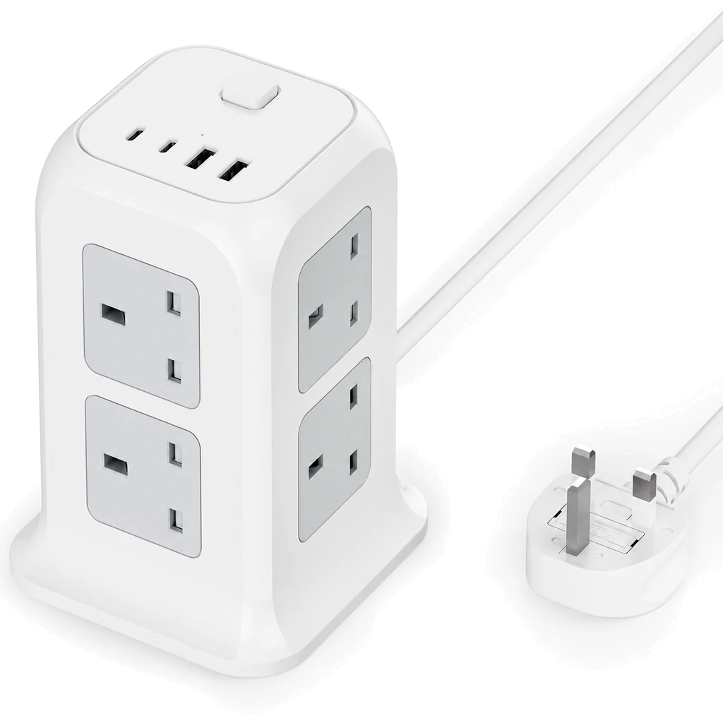 ECS-BS019 tower power strip representing Tower Power Strips