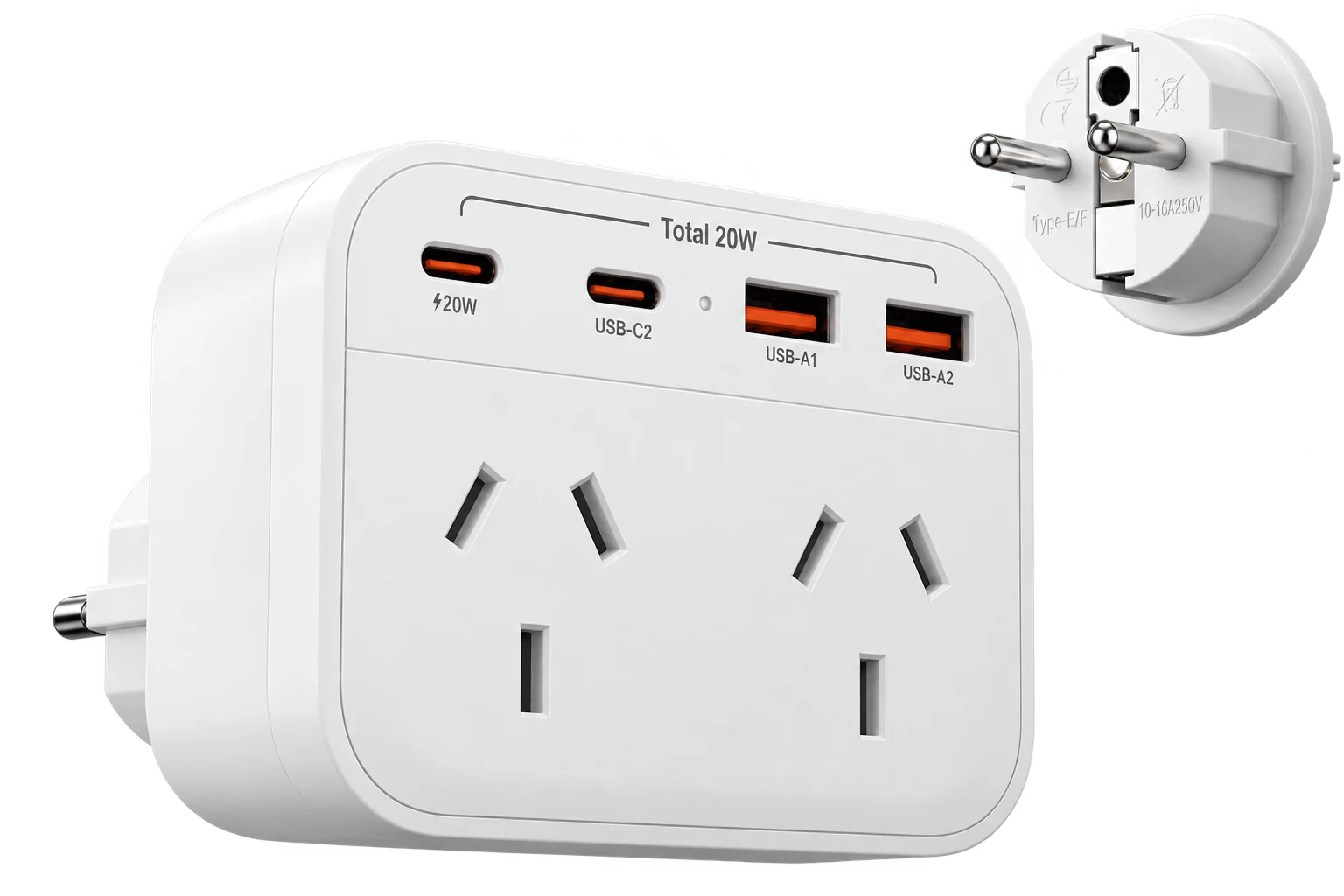 WPG-AUS02 Wall Outlet Extenders