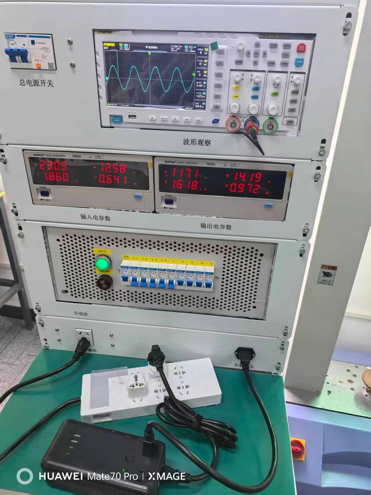 Pure sine wave verification